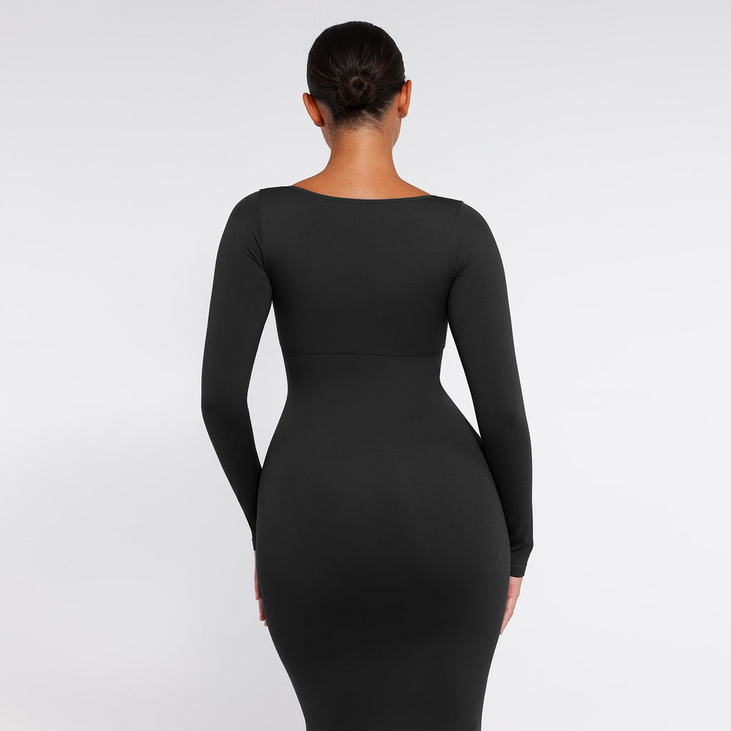 Smuva longsleeve dress with tummy control
