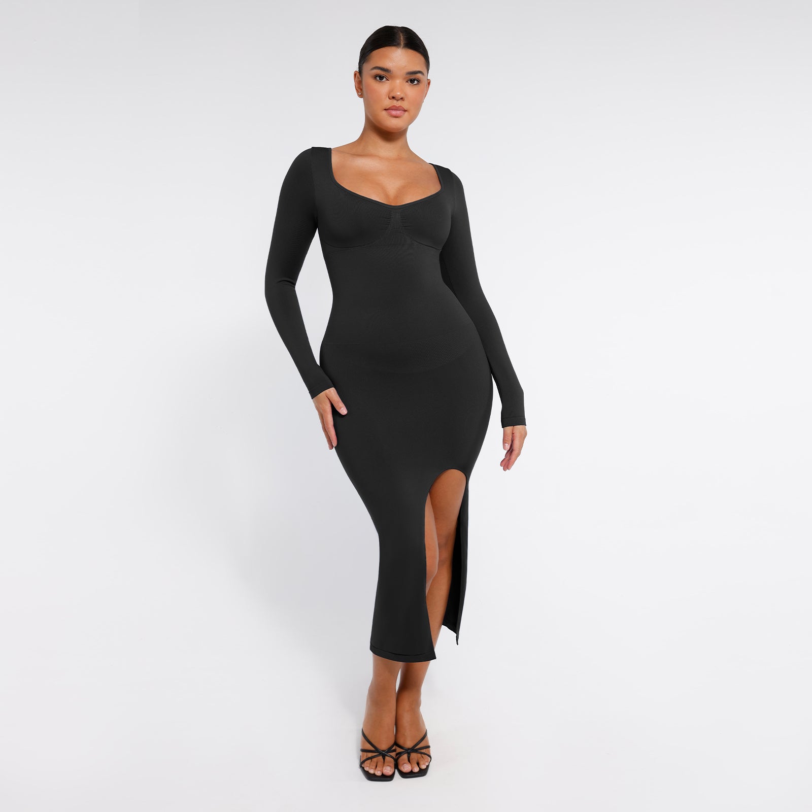 Smuva longsleeve dress with tummy control